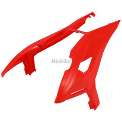 RADIATOR SCOOPS, RED