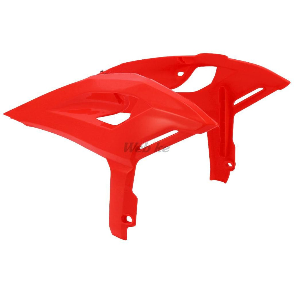 RADIATOR SCOOPS, RED