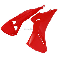 RADIATOR SCOOPS, RED