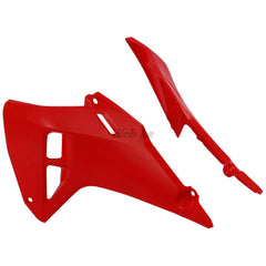 RADIATOR SCOOPS, RED