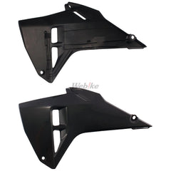 RADIATOR SCOOPS, BLACK