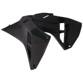 RADIATOR SCOOPS, BLACK