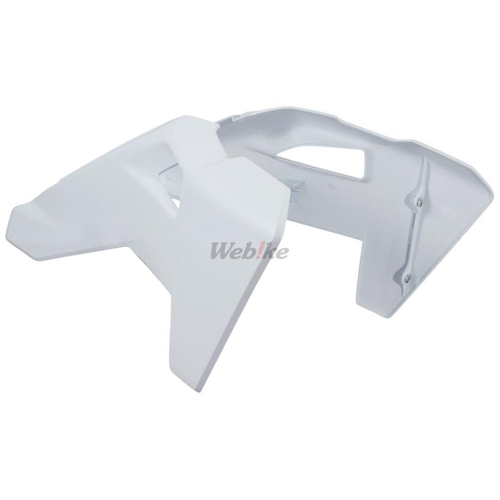 RADIATOR SCOOPS, WHITE