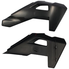 RADIATOR SCOOPS, BLACK