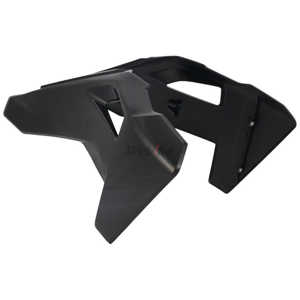 RADIATOR SCOOPS, BLACK