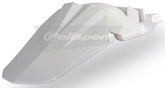 POLISPORT REAR FENDER WHITE | 8550300001