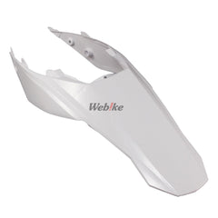 POLISPORT REAR FENDER W/SIDE PANELS WHITE | 8550800004