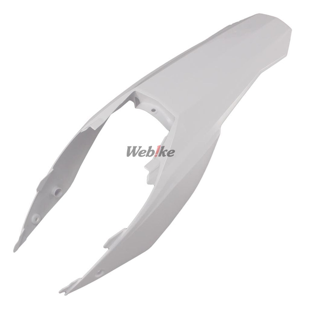 POLISPORT REAR FENDER W/SIDE PANELS WHITE | 8550800004