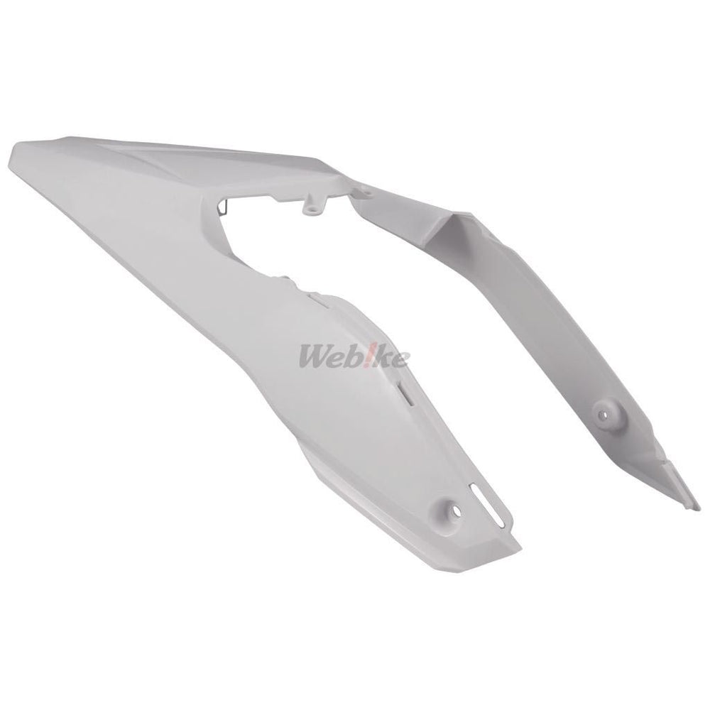 POLISPORT REAR FENDER AND SIDE PANELS WHITE | 8556000001