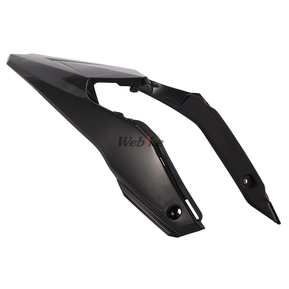 POLISPORT REAR FENDER AND SIDE PANELS BLACK | 8556000002