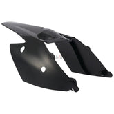 REAR FENDER AND SIDE PANELS, BLACK