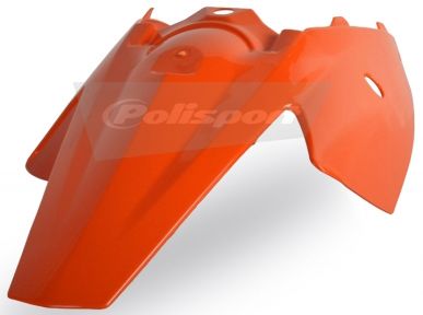 POLISPORT REAR FENDER W/SIDE PANELS ORANGE | 8563900001