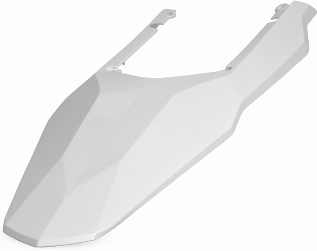 POLISPORT REAR FENDER WHITE | 8581400004