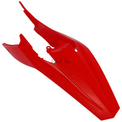 REAR FENDER AND SIDE PANELS, RED