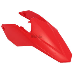 POLISPORT REAR FENDER W/SIDE PANELS RED | 8595700001
