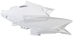 POLISPORT SIDE PANELS CR125/250 02-07 White | 8600700001