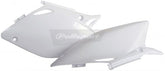 POLISPORT SIDE PANELS CRF450 02-04 White | 8600900001
