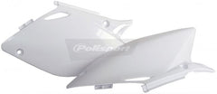 POLISPORT SIDE PANELS CRF450 02-04 White | 8600900001