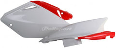 POLISPORT SIDE PANELS CRF250 04-05 White/Red | 8601800001
