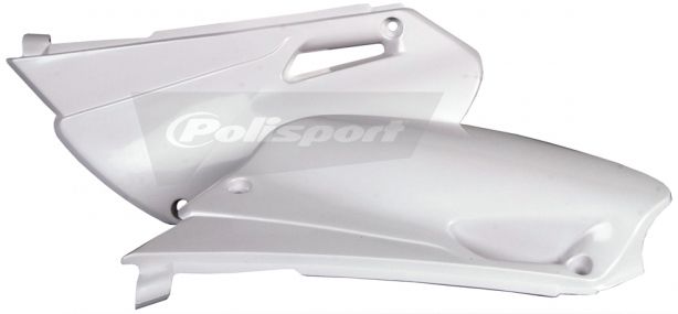 POLISPORT PANELS SIDE YAM YZ85 02-14 White | 8602400001