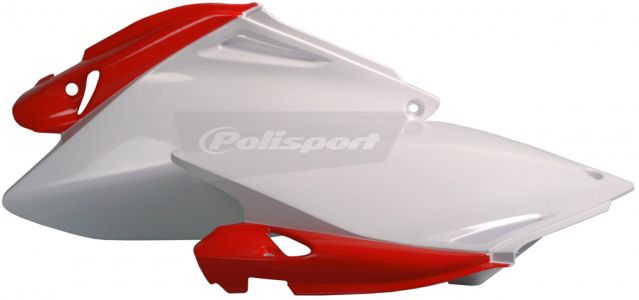 POLISPORT PANELS SIDE CRF250 06-09 Red/White | 8602800001