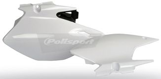 POLISPORT SIDE PANELS BLACK/WHITE | 8604300001