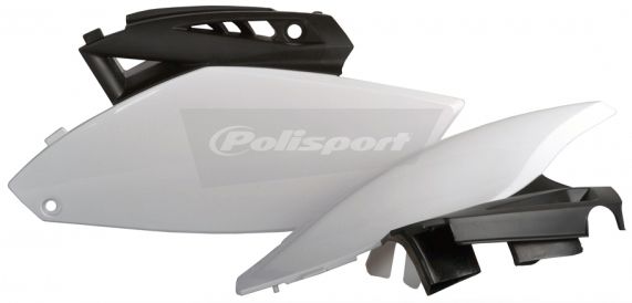 POLISPORT SIDE PANELS BLACK/WHITE | 8605600001