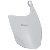 NUMBER PLATE, WHITE