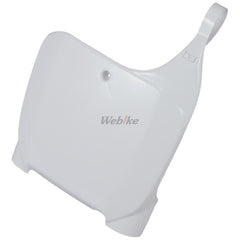 NUMBER PLATE, WHITE