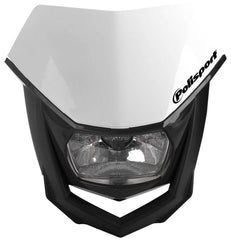 POLISPORT HALO HALOGEN HEADLIGHT APPROVED 12V/35/5W BLACK | 8657400001