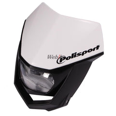 POLISPORT HALO HALOGEN HEADLIGHT APPROVED 12V/35/5W BLACK | 8657400001