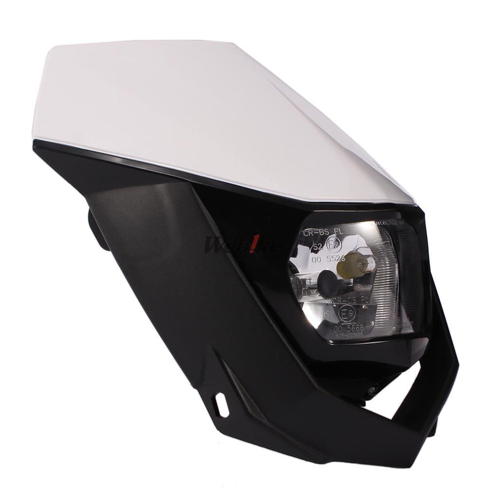 POLISPORT HALO HALOGEN HEADLIGHT APPROVED 12V/35/5W BLACK | 8657400001