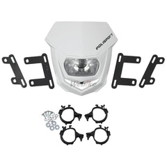 POLISPORT HALO HALOGEN HEADLIGHT APPROVED 12V/35/5W WHITE | 8657400036
