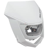 POLISPORT HALO HALOGEN HEADLIGHT APPROVED 12V/35/5W WHITE | 8657400036