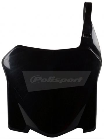 NUMBER PLATE, BLACK