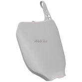 NUMBER PLATE, WHITE