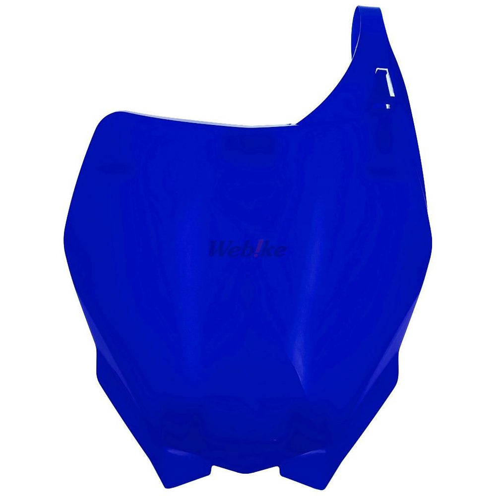 NUMBER PLATE, BLUE
