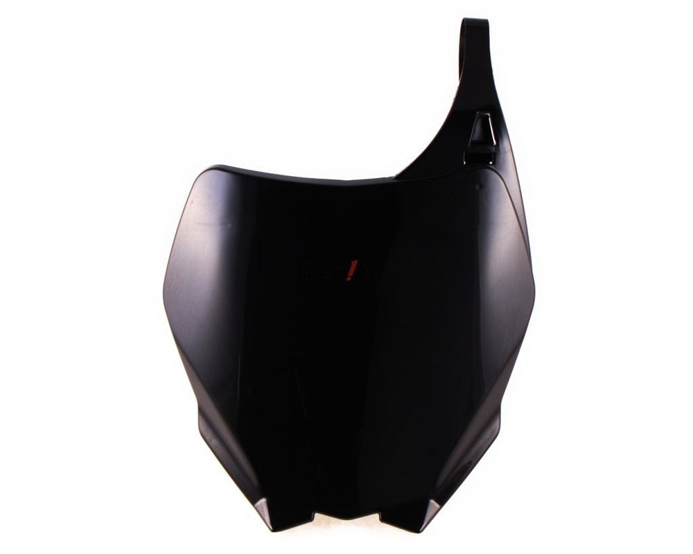 NUMBER PLATE, BLACK