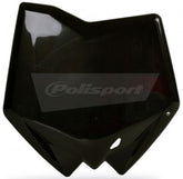 NUMBER PLATE, BLACK