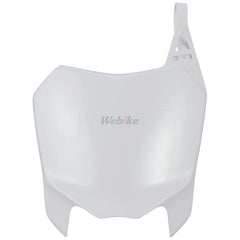 NUMBER PLATE, WHITE