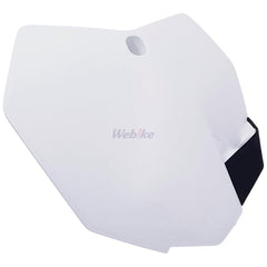 POLISPORT PLATE#FRT SX/SXF 13-15 White | 8659100002