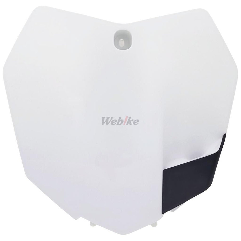 POLISPORT PLATE#FRT SX/SXF 13-15 White | 8659100002