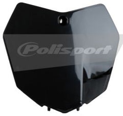 NUMBER PLATE, BLACK