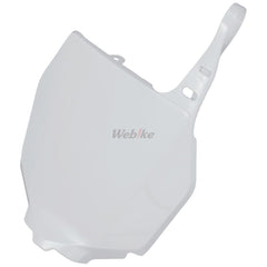 POLISPORT FRT # PLATE RM125/250 01-08 White | 8660400001