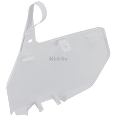 POLISPORT FRT # PLATE RM125/250 01-08 White | 8660400001
