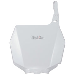 POLISPORT FRT # PLATE RM125/250 01-08 White | 8660400001
