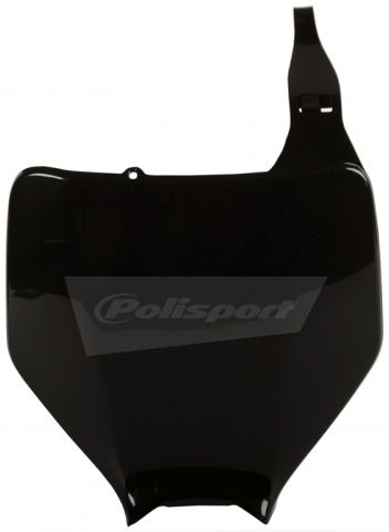 NUMBER PLATE, BLACK