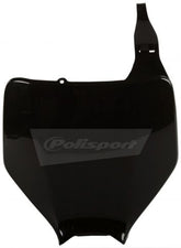 NUMBER PLATE, BLACK