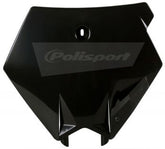 NUMBER PLATE, BLACK