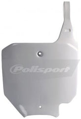 NUMBER PLATE, WHITE